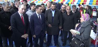 Irak Türkmen Bakanı Aydın Maruf depremzedelere yardım için Silopi'de