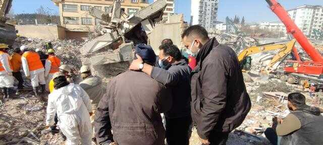 Vali Gökmen Çiçek sahada çalışmaların sürmesi için yoğun çaba sarf ediyor