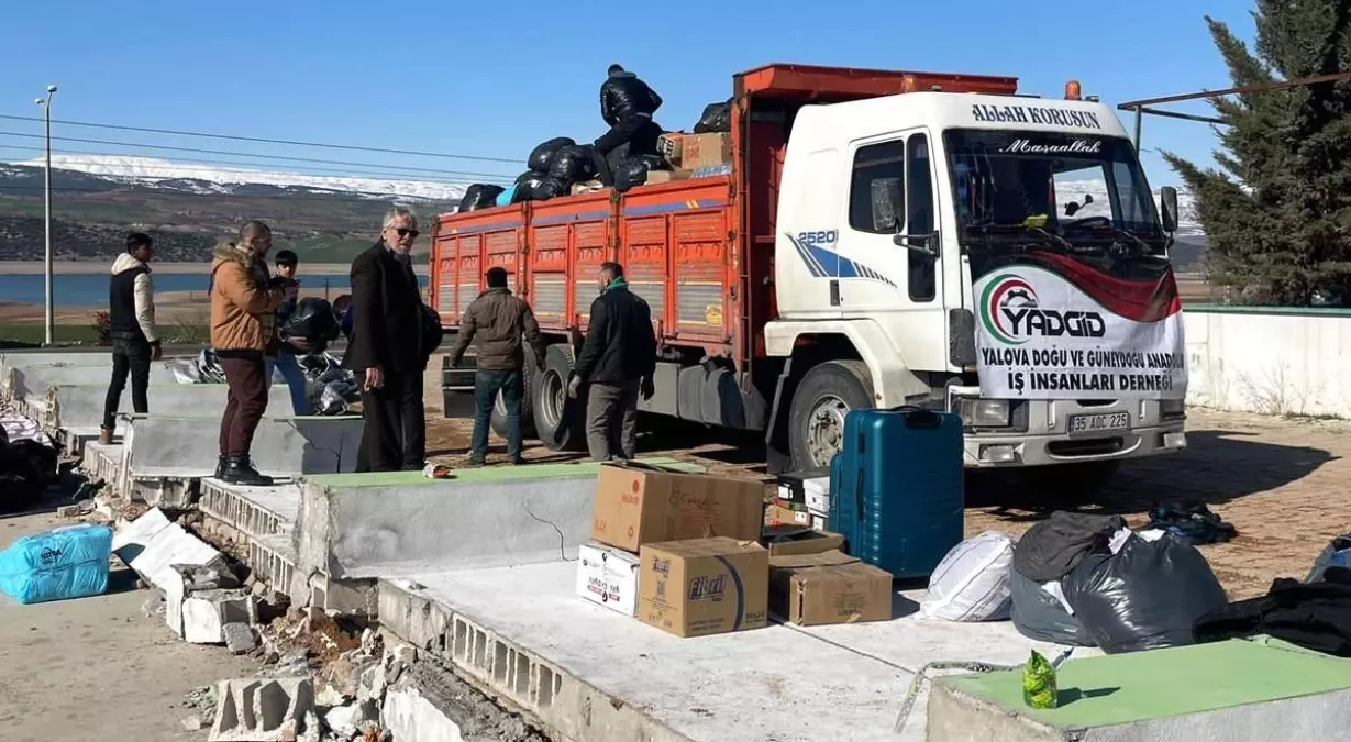 YADGİD\'den deprem bölgesine yardım eli