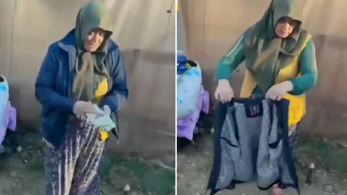 Yardım için gönderilen montun ceplerinden çıkanlar depremzede kadını duygulandırdı