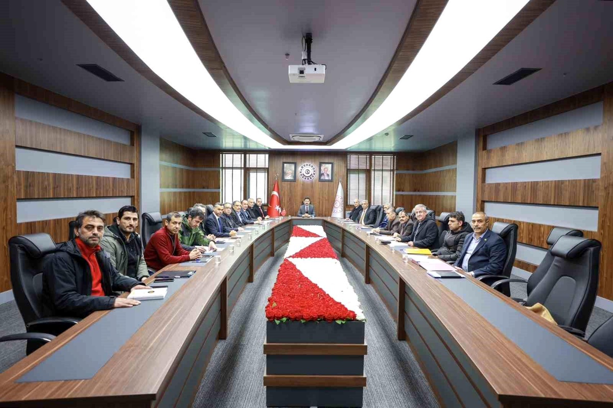Bingöl\'de Afet Planlama ve Koordinasyon Toplantısı yapıldı