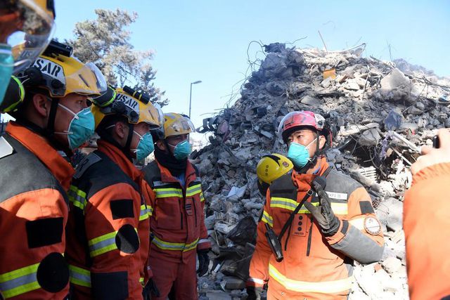 Çin'den Gelen Kurtarma Ekipleri Antakya'da