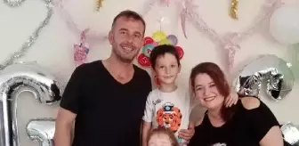 Depremde hayatını kaybeden polis memuru, eşi ve 3 çocuğu yan yana toprağa verildi