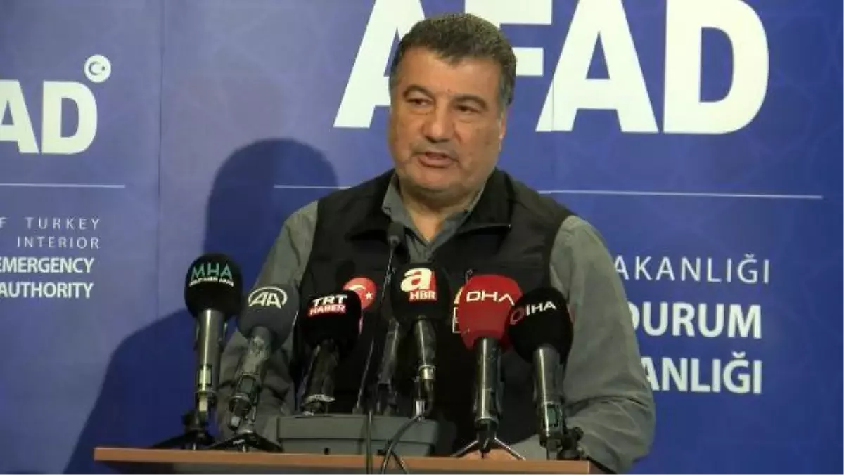 AFAD Deprem ve Risk Azaltma Genel Müdürü Tatar: "İki depremin derinliği ortalama 8 buçuk ila 10 kilometre arasında değişiyor"