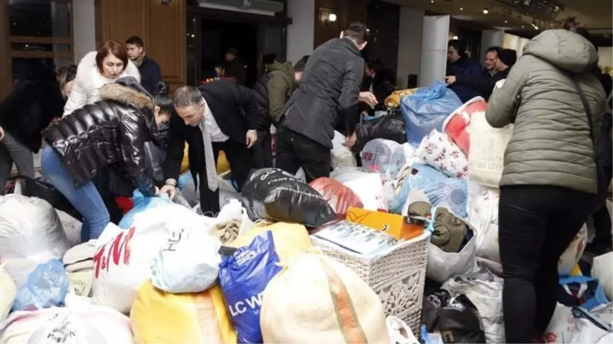 Depremzedeler için Malatya\'ya gönderilen montun cebinden 4 bin TL çıktı