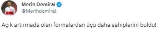Griezmann, Haaland ve Mbappe formaları da satıldı! Merih, toplanan bağış tutarını açıkladı