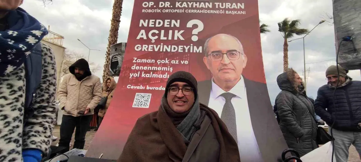Açlık grevindeki doktordan belediye başkanına cevap: 'Projeye siz onay verdiniz. Hastane yapacağımız arazi, tapusu bize ait kendi mülkümüzdür'