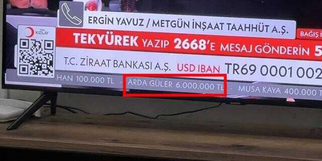 Arda Güler, 'Türkiye Tek Yürek' kampanyasına 6 milyon lira mı bağışladı? Gerçek ortaya çıktı
