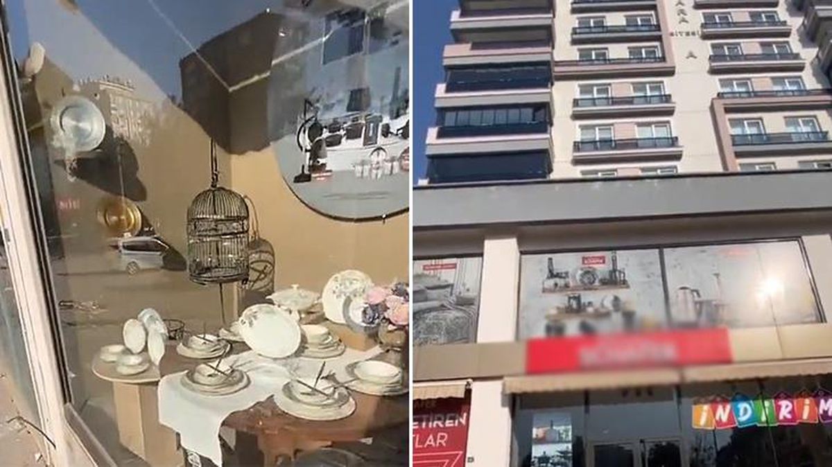 Deprem sırasında züccaciye dükkanındaki tabaklar yerinden bile oynamamıştı! O binanın müteahhidi konuştu