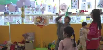Depremzede çocuklar oyunla moral buluyor