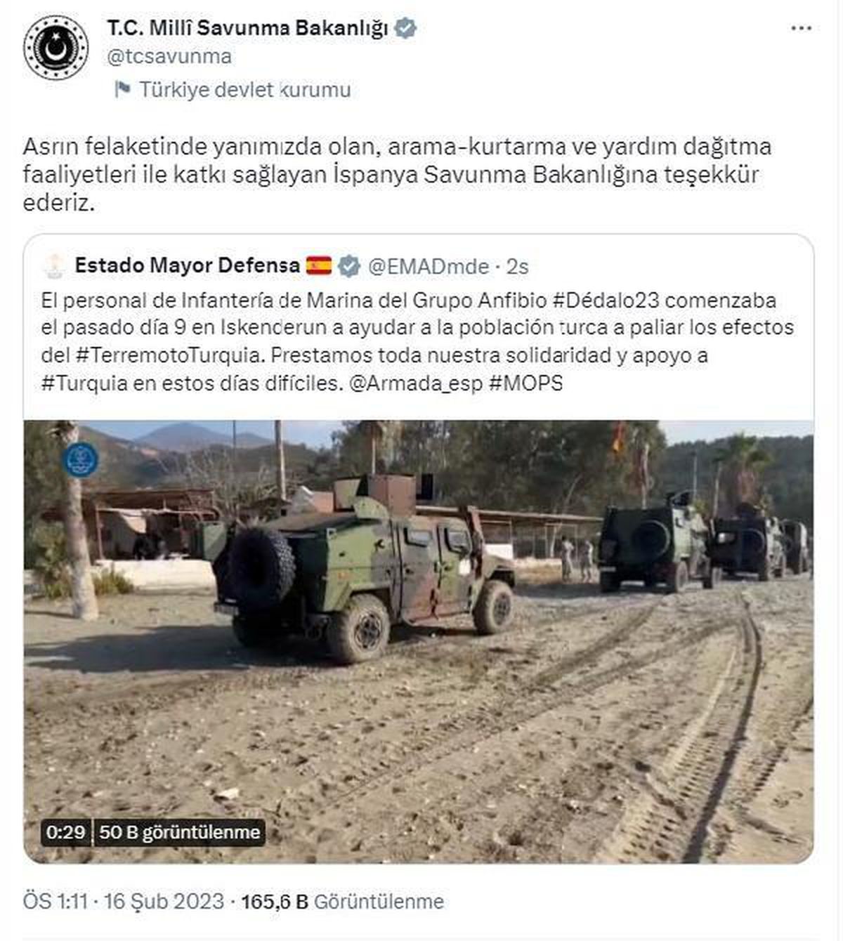 MSB\'den \'İspanyol devriyesi\' iddiasına yalanlama (2)