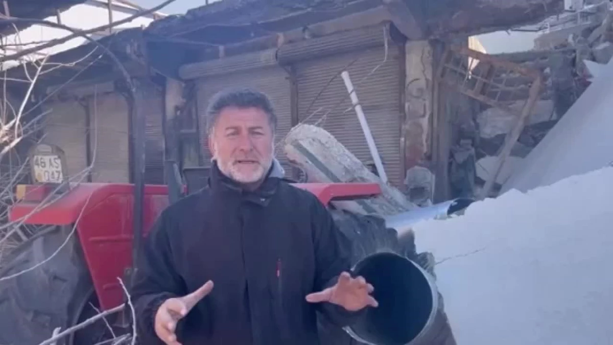 Orhan Sarıbal: Çiftçinin En Büyük Sorunlarından Biri, Traktörünün ve Tarım Makinalarının Enkaz Altında Kalması