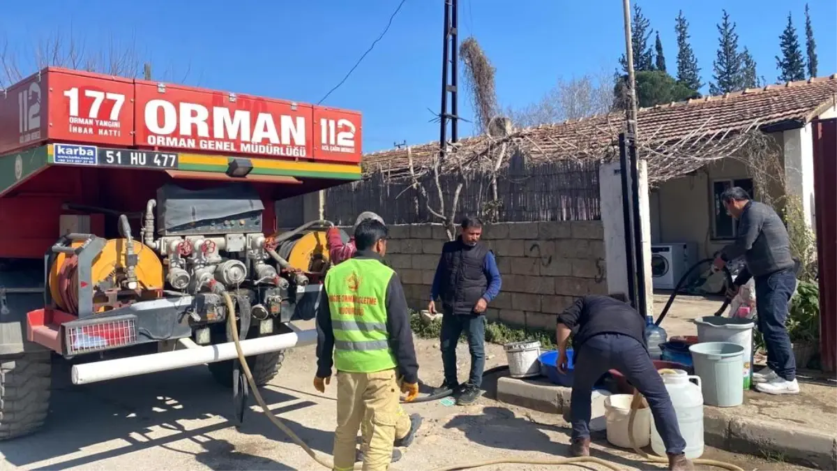 Orman muhafaza memurları deprem bölgesinde