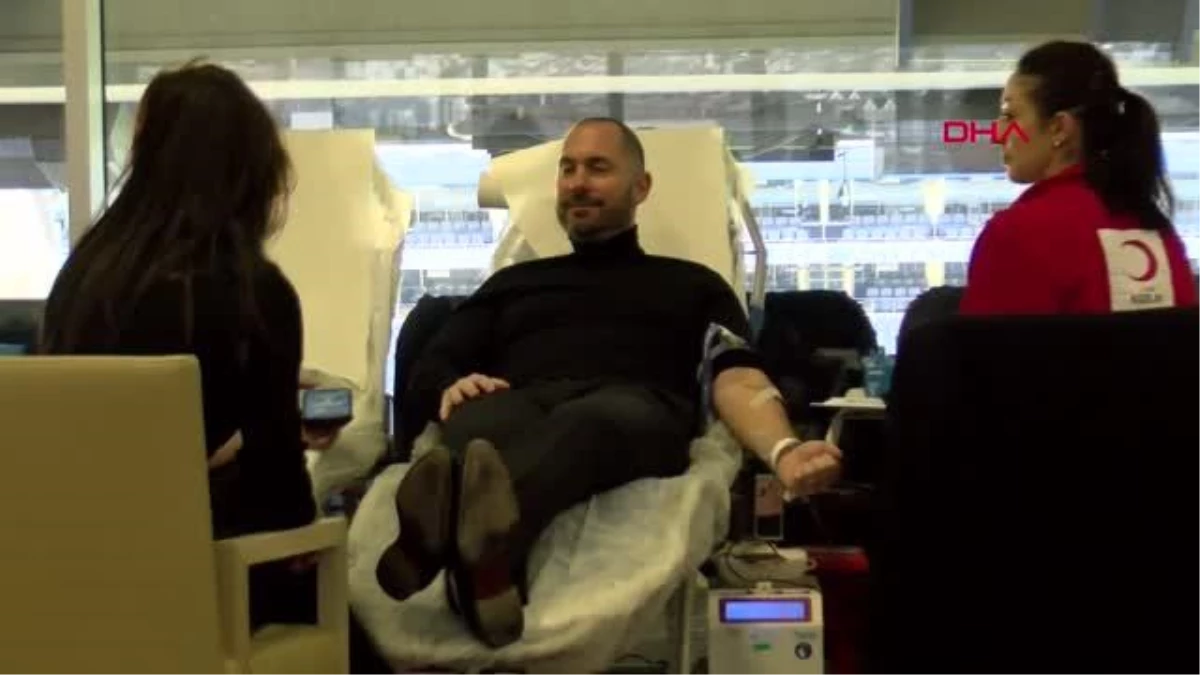 SPOR Fenerbahçe Kulübü\'nde kan bağışı başladı
