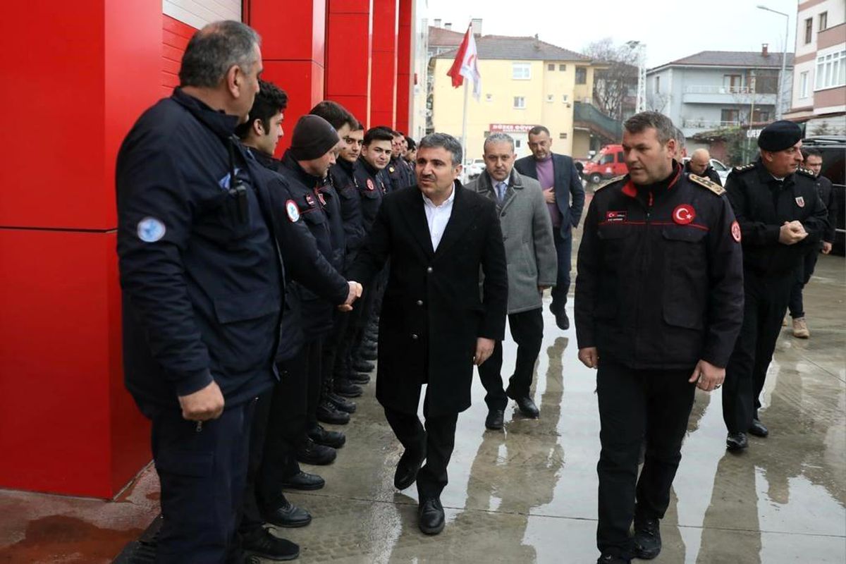 Vali Atay\'dan kahramanlara teşekkür