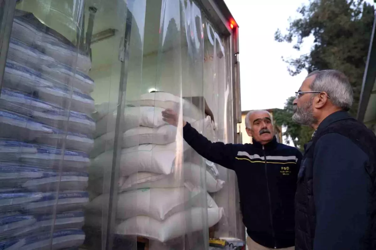 WFP\'den Tarsus Belediyesine depremzedeler için 160 ton gıda desteği