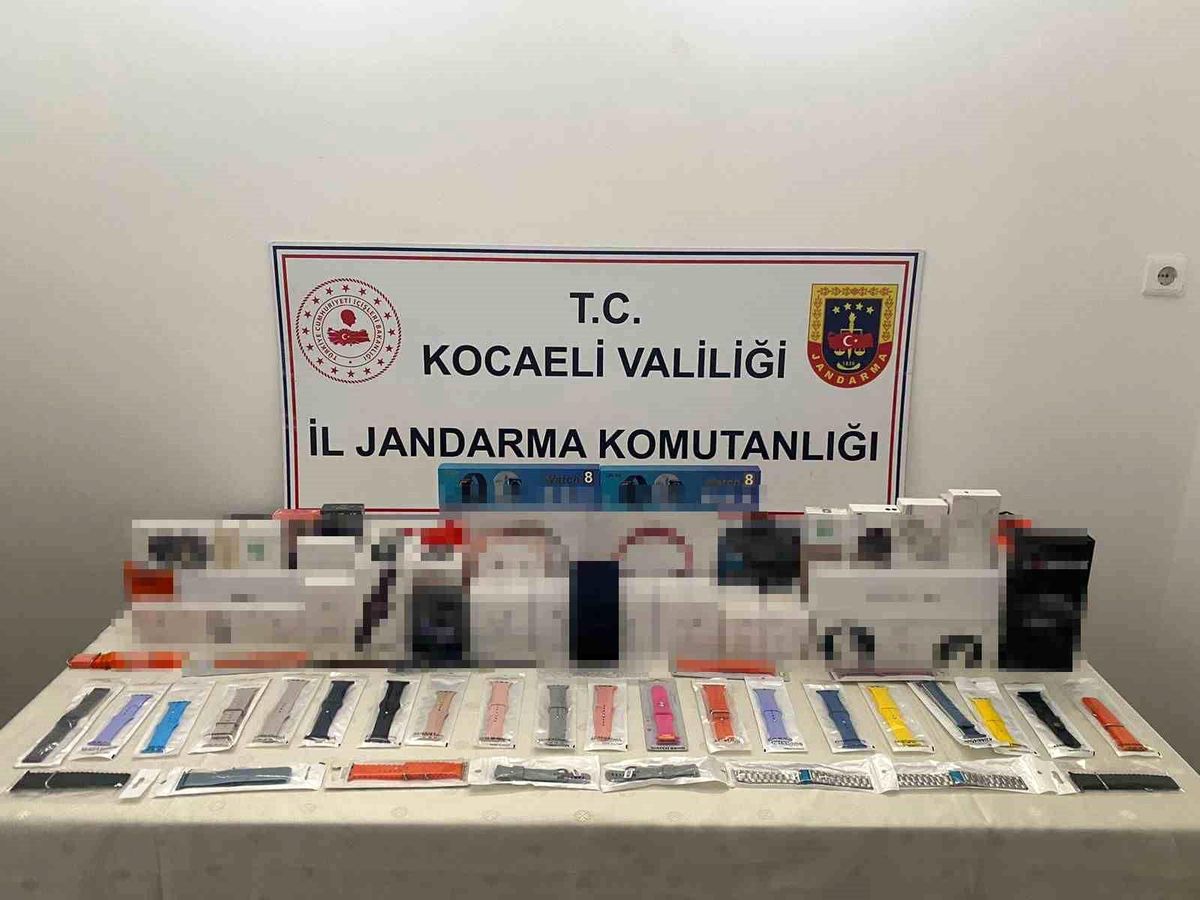 180 bin TL değerinde kaçak elektronik eşya ele geçirildi