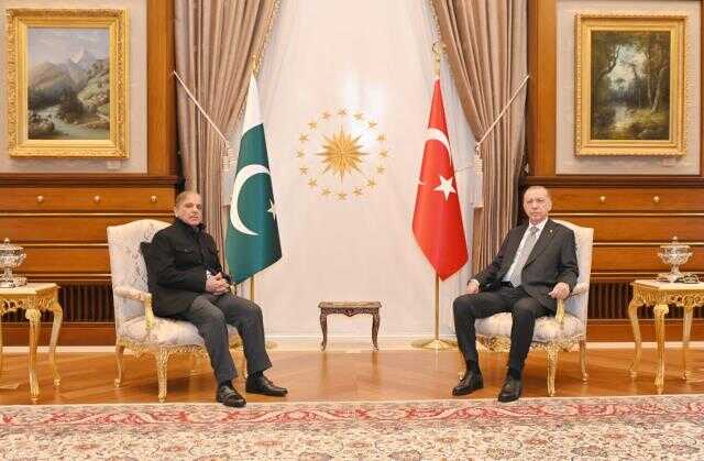 Cumhurbaşkanı Recep Tayyip Erdoğan, Pakistan Başbakanı ile görüştü Cumhurbaşkanı Recep Tayyip Erdoğan, Pakistan Başbakanı ile görüştü