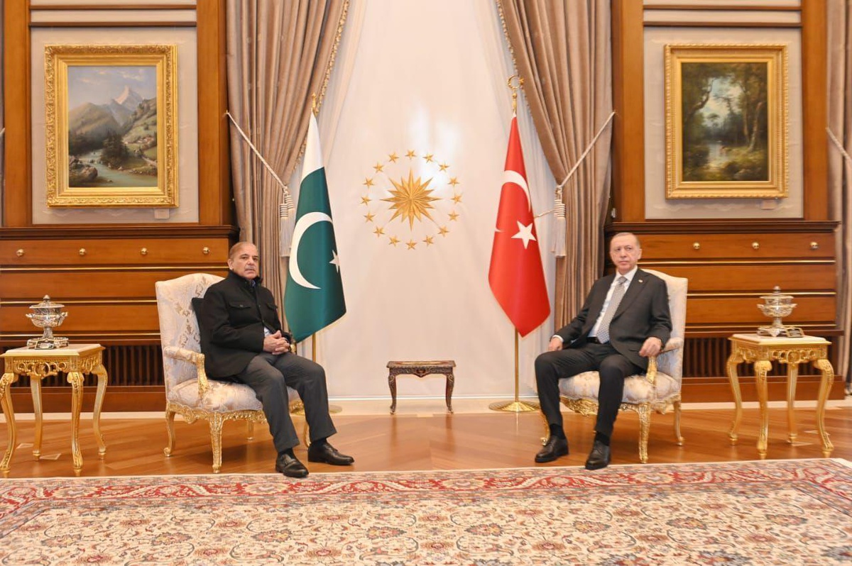Cumhurbaşkanı Recep Tayyip Erdoğan, Pakistan Başbakanı ile görüştü