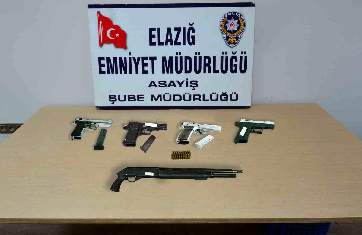 Elazığ\'da asayiş ve şok uygulaması: 21 kişi tutuklandı
