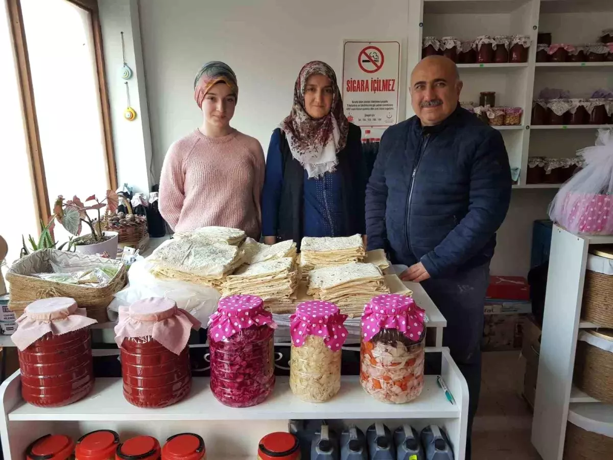 Ev hanımlarından deprem bölgesine imece usulü yardım