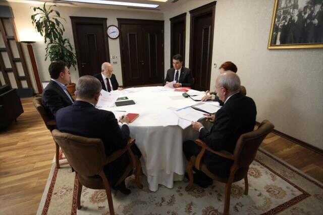 6'lı Masa, 'deprem' gündemiyle toplandı: Hukuki, idari ve siyasi sorumlular hafızalarımıza not edilmiştir