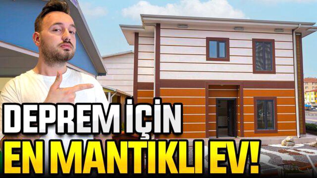 8.0\'lık depreme dayanan "Prefabrik Ev" incelemesi!
