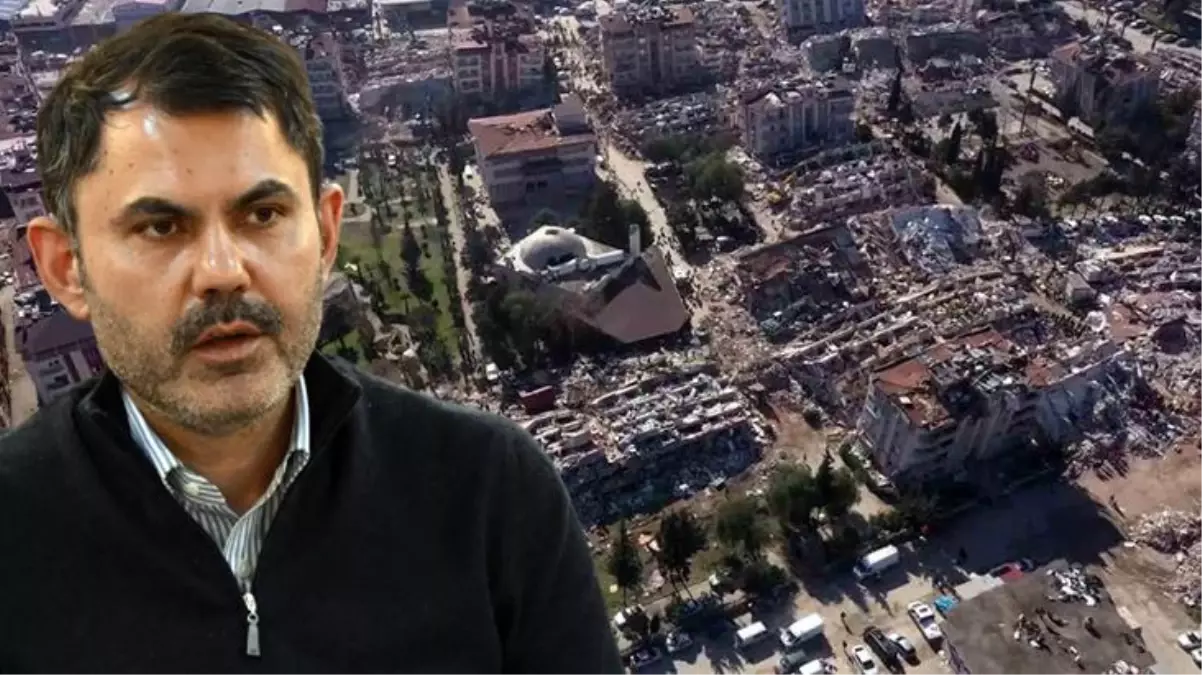 Bakan Kurum deprem bölgesinde yıkılan binaların inşasıyla ilgili konuştu: Yerleşim alanları belirlendi