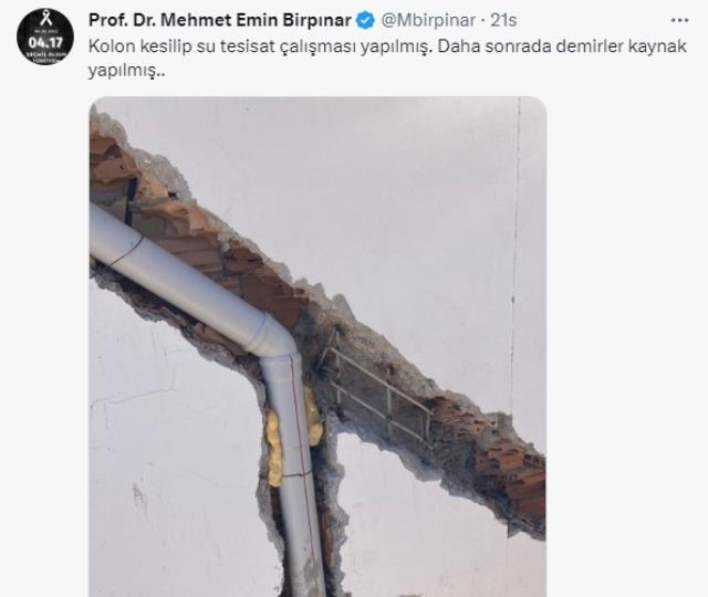 Bakan Yardımcısı Birpınar tek tek paylaştı! Depremin vurduğu Hatay'da felaket göz göre göre gelmiş