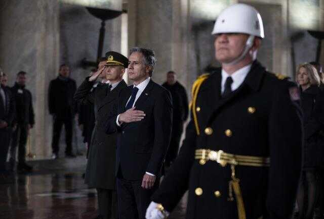 ABD Dışişleri Bakanı Antony Blinken, Anıtkabir'i ziyaret etti