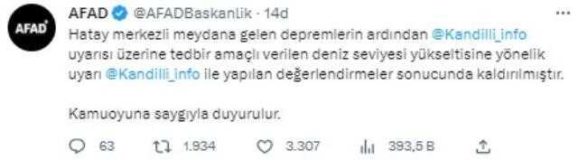 AFAD ve valiliklerden yapılan, 'Sahillerden uzak durun' uyarısı kaldırıldı