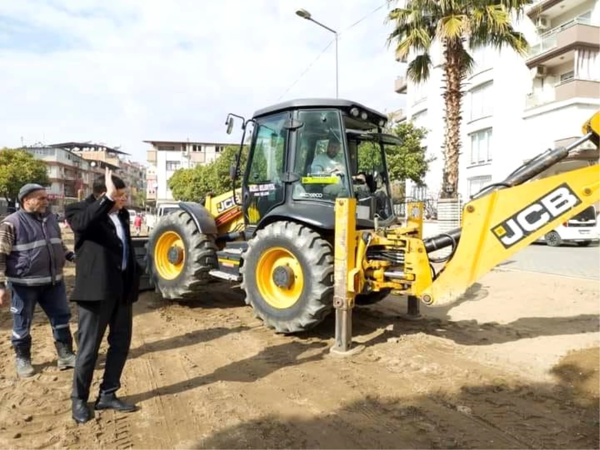 Başkan Özcan Ziya Gökalp Caddesi\'nde incelemelerde bulundu