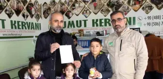 Batmanlı kardeşler bisiklet için biriktirdikleri paralarını depremzedeler için bağışladı