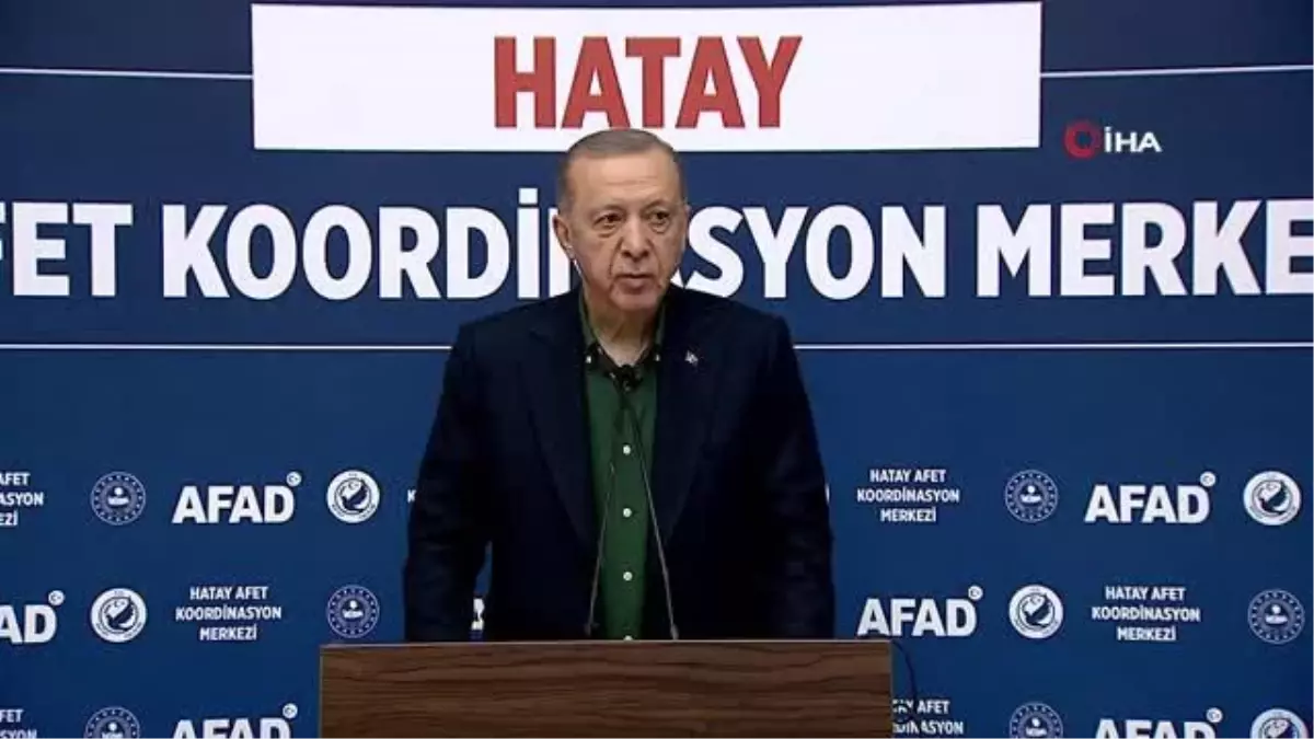 Cumhurbaşkanı Erdoğan: "Devletin bütün imkanlarını seferber ettik"