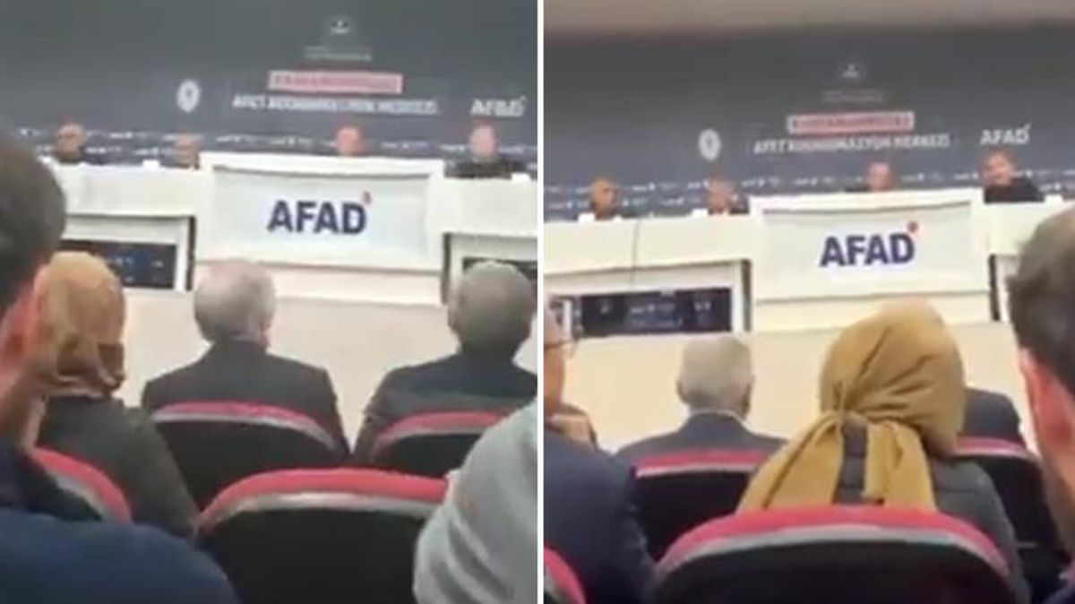 Cumhurbaşkanı Erdoğan ve MHP lideri Bahçeli 6.4'lük depreme böyle yakalandı