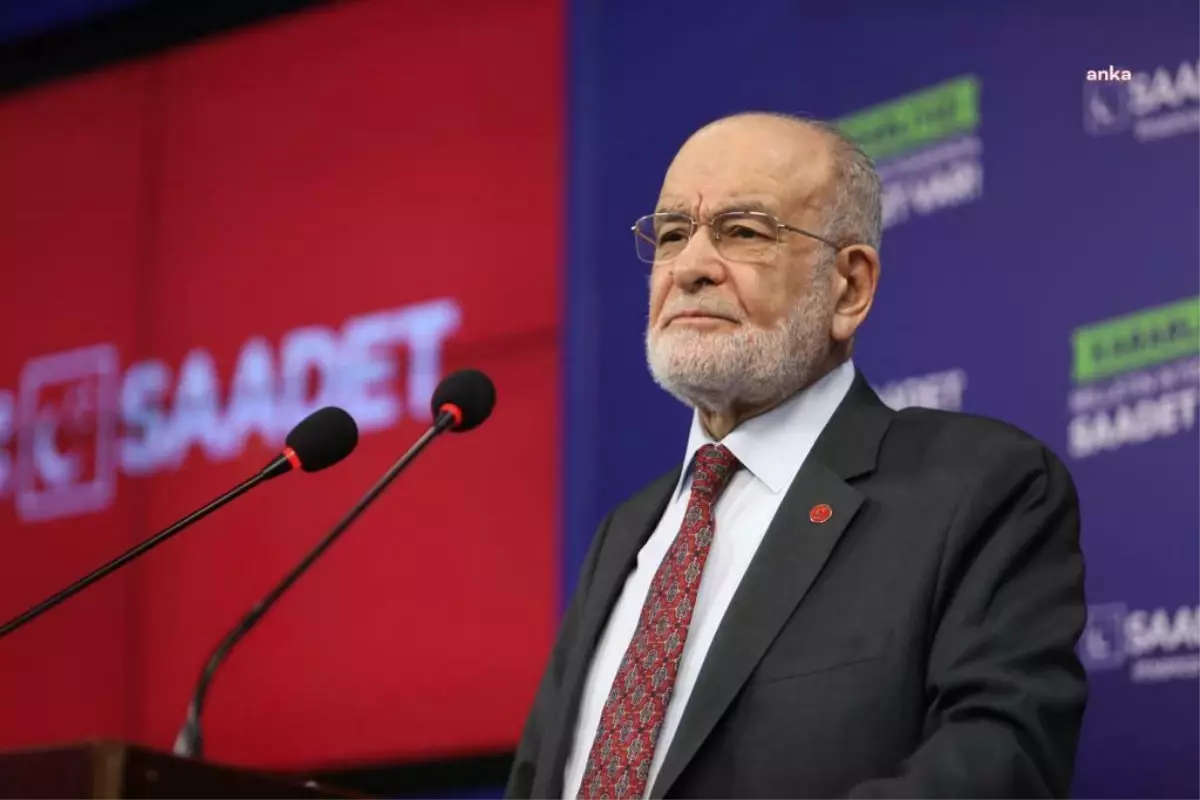 Karamollaoğlu: "Duamız, Herhangi Bir Can Kaybı Yaşanmamış Olması"