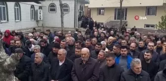 Kazada hayatını kaybeden yaşlı adam son yolculuğuna uğurlandı