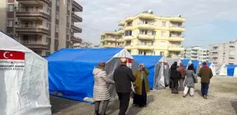 Sungurlu Belediyesi İskenderun'da çadır kent kurdu