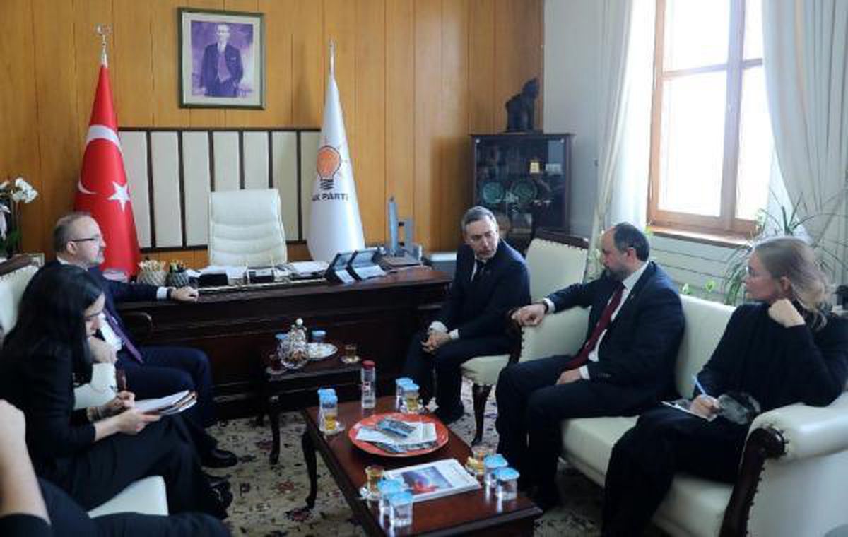 AB Türkiye Karma Parlamento Komisyonu Eş Başkanı\'ndan TBMM ziyareti