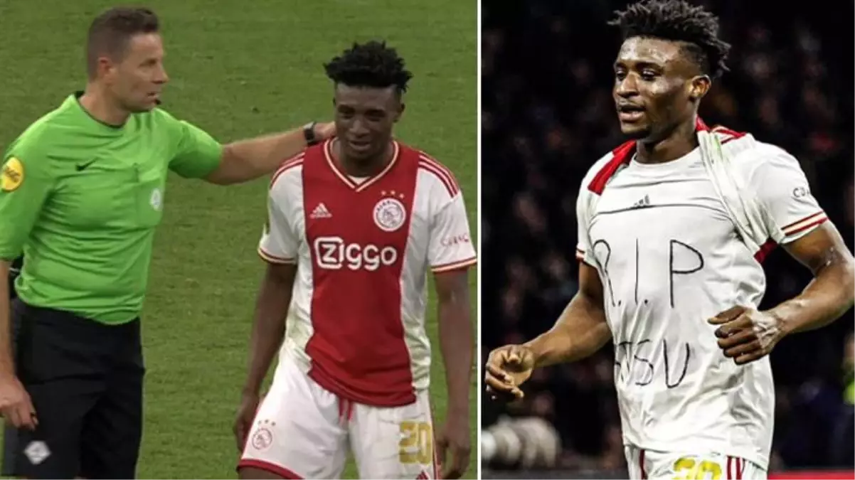 Ajax\'ın yıldızı Kudus, depremde hayatını kaybeden Atsu\'yu andı! Hakemin kararı maçın önüne geçti