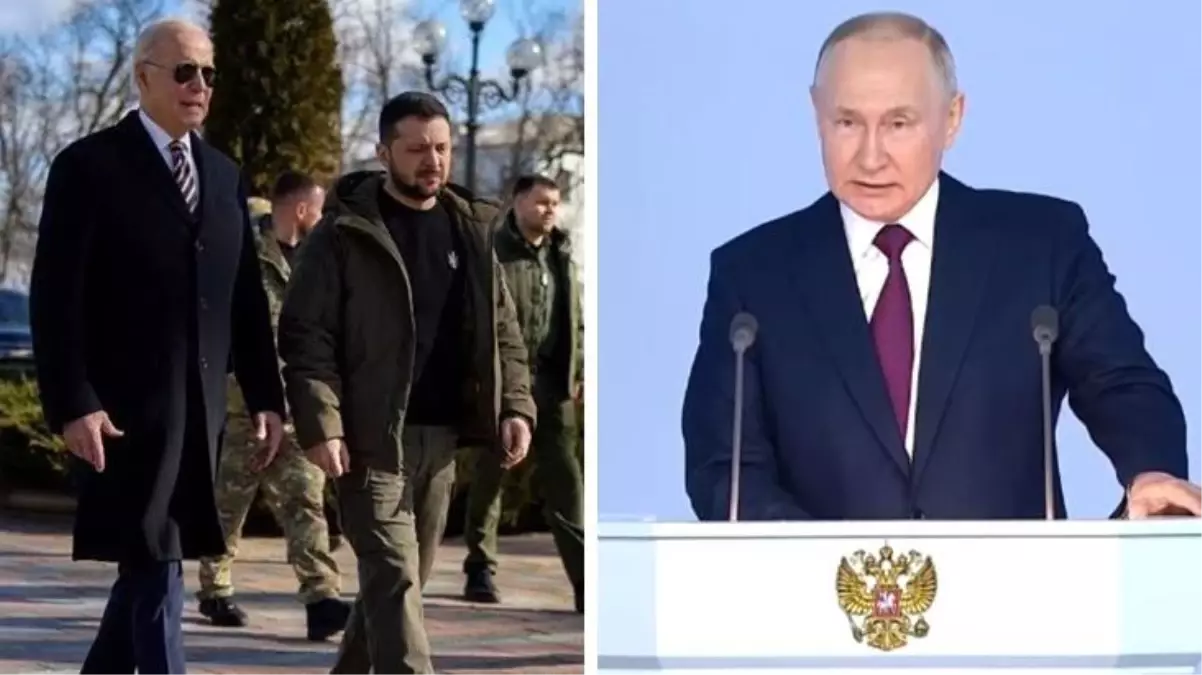 Biden'ın ziyareti sonrası gözler ondaydı! Herkesin yeni bir savaş ilanı beklediği Putin sert açıklamalarla yetindi