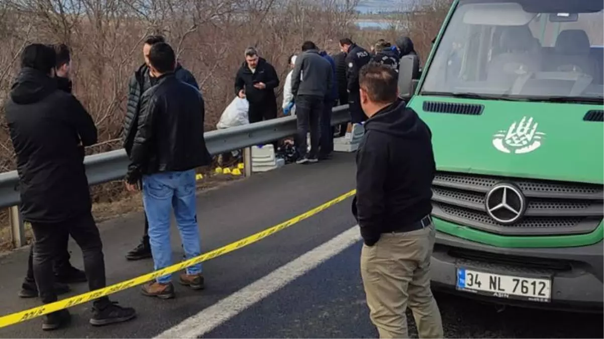 TEM Otoyolu kenarında silahla vurulmuş cansız beden bulundu