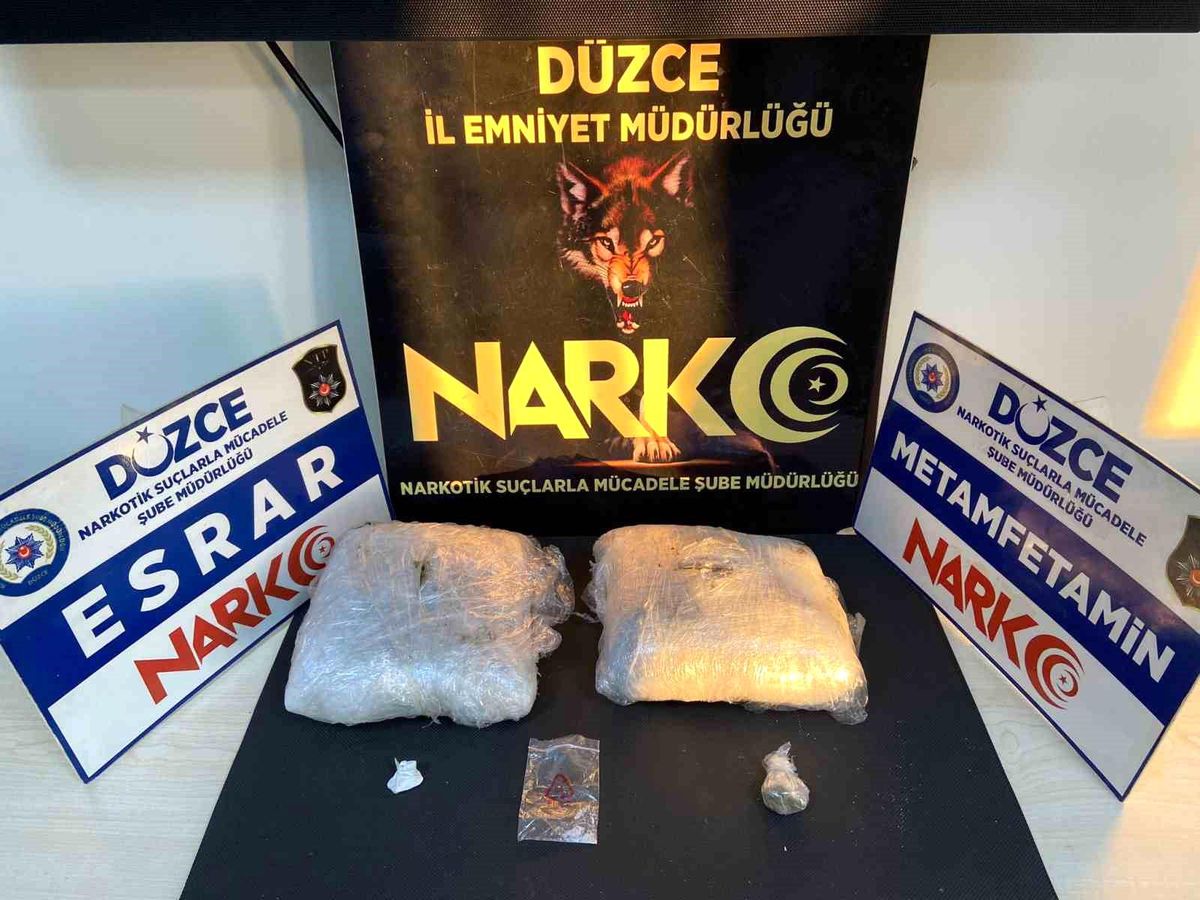 Düzce'de uyuşturucuya geçit yok