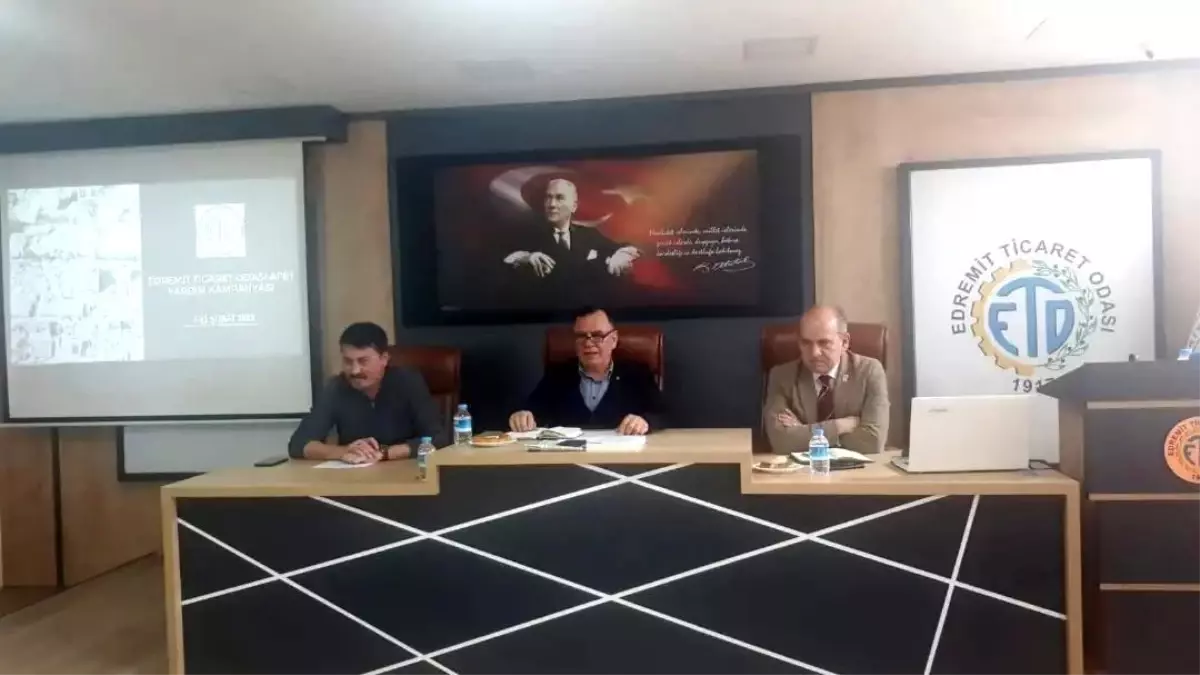 Edremit Ticaret Odası meslek komiteleri 3 oturumda toplandı