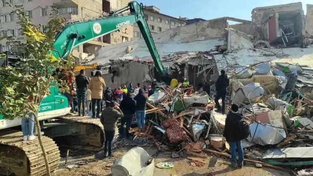 Ekipler tam o noktaya yoğunlaştı! Enkazdan uçup çıkan papağan anne ve kızını kurtardı