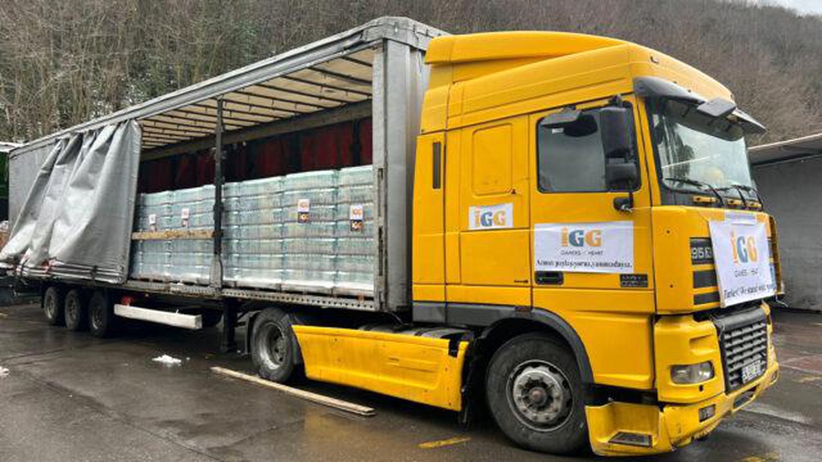 IGG deprem bölgesine yardım elini uzattı
