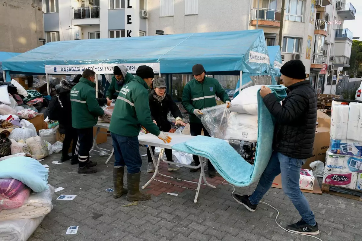 Kuşadası, 4 Bin 251 Depremzedeyi Misafir Ediyor