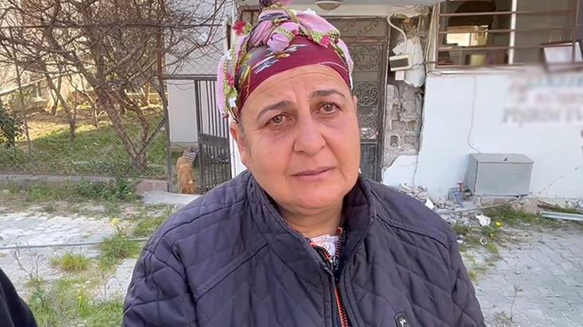 Depremzede kadının sözleri yürekleri yaktı: 17 yıldır dolabım yoktu, dolabı taktık deprem oldu