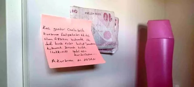 Batmanlı itfaiye eri duş aldığı KYK yurdunda şampuanın ücretini bıraktı