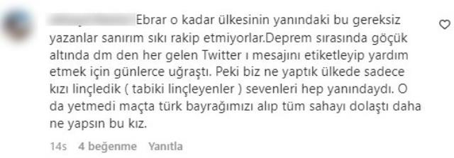 Ebrar Karakurt'un Türkiye'nin içinden geçtiği kara günlerde yaptığı paylaşım sosyal medyayı karıştırdı